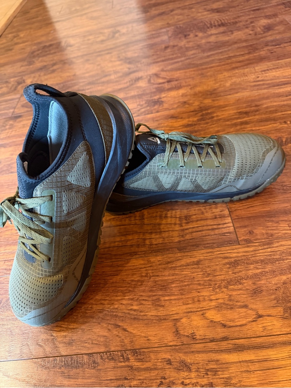 Reebok all-terrain freedom men’s olive green black memory tech trail shoes 11.5 - Picture 15 of 15